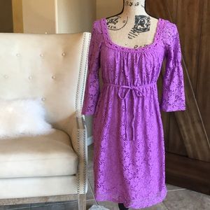 Laundry eyelet dress